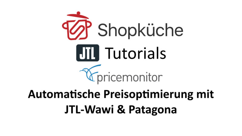 Tutorial Automatische Preisoptimierung Mit Jtl Wawi Patagona